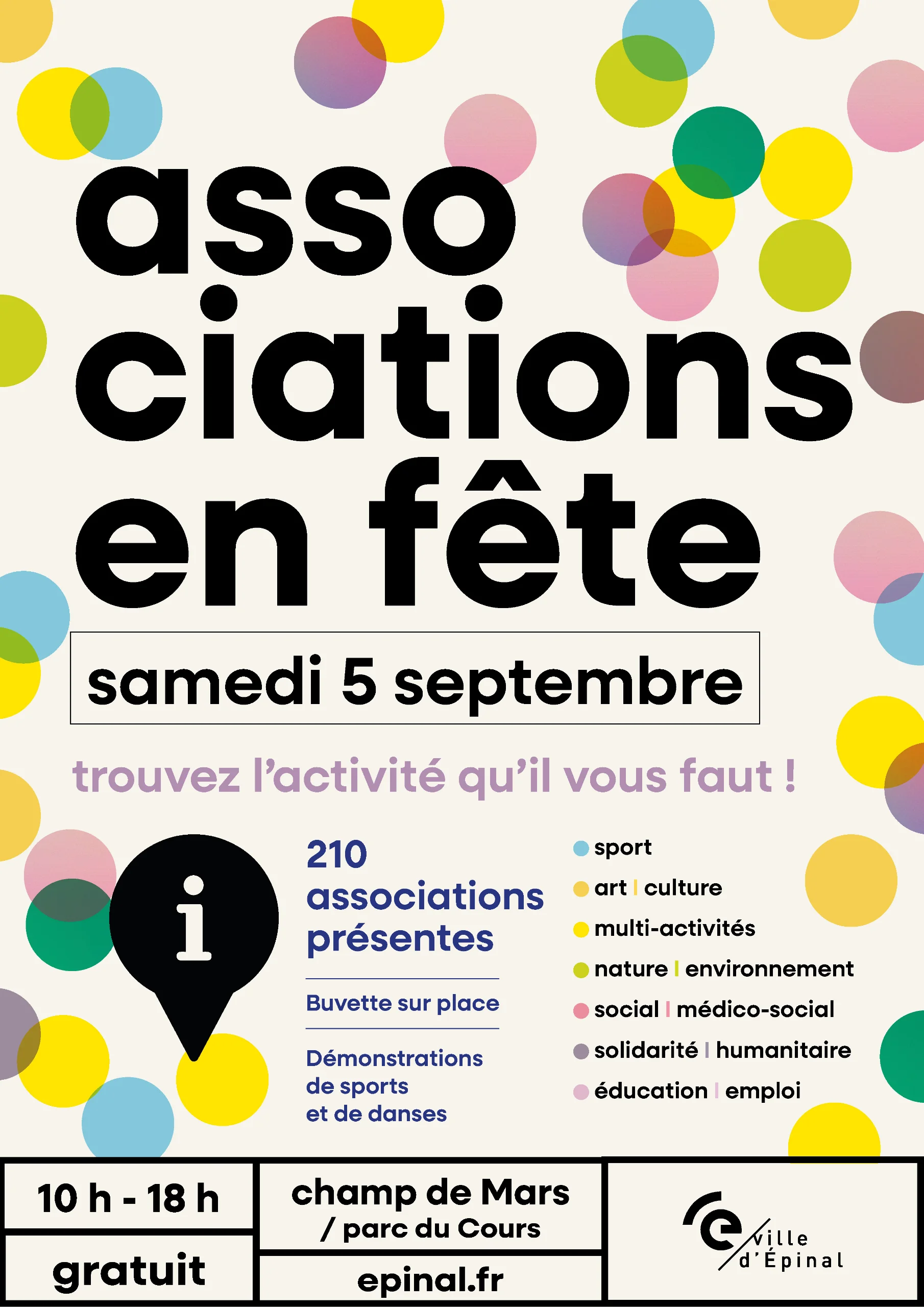Affiche "Associations en fête"